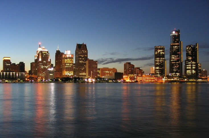 Vista parcial de Detroit, EEUU | Shawn Wilson - Wikimedia Commons
